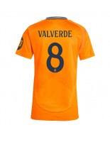 Real Madrid Federico Valverde #8 Venkovní Dres pro Dámské 2024-25 Krátký Rukáv